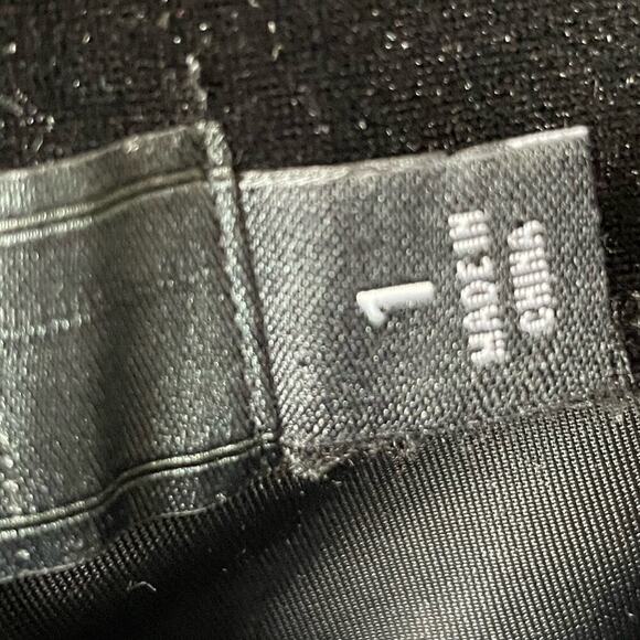 Torrid Women's Pants Velvet Pull On Size 1X‎ Black Tapered Pixie - Picture 3 of 5